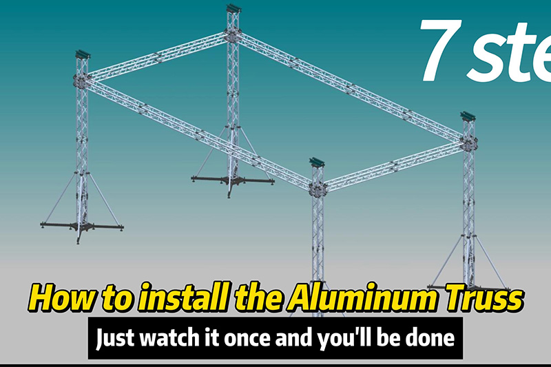 How to install the Aluminum Truss