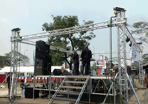 Install site requirements of Aluminum lighting truss