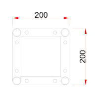 Bolt Truss B200 Size