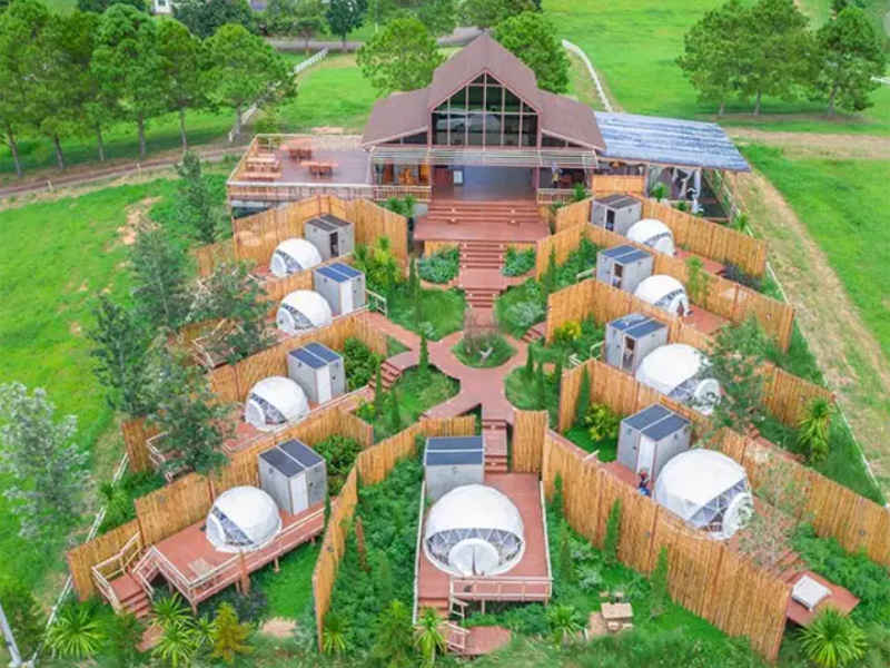 Spherical Hotel Tent