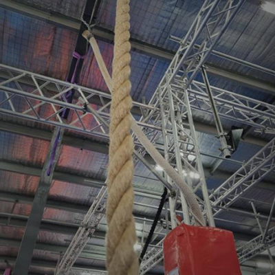Australia Melbourne The Compound Ninja Warrior Obstacle Course Modular Aluminum Truss & Obstacle System