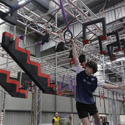 Australia Melbourne The Compound Ninja Warrior Obstacle Course Modular Aluminum Truss & Obstacle System