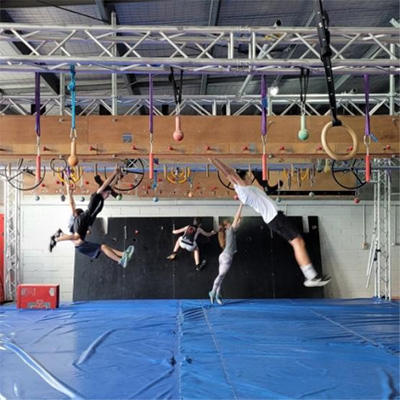 Australia Melbourne The Compound Ninja Warrior Obstacle Course Modular Aluminum Truss & Obstacle System