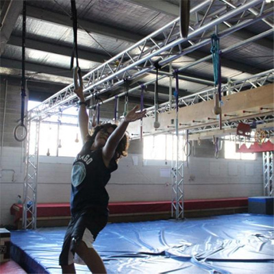 Australia Melbourne The Compound Ninja Warrior Obstacle Course Modular Aluminum Truss & Obstacle System