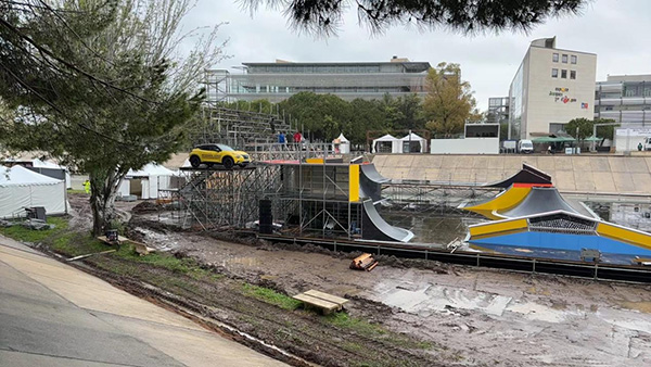 FISE Extreme Sports Professional Track in France Installation and Testing
