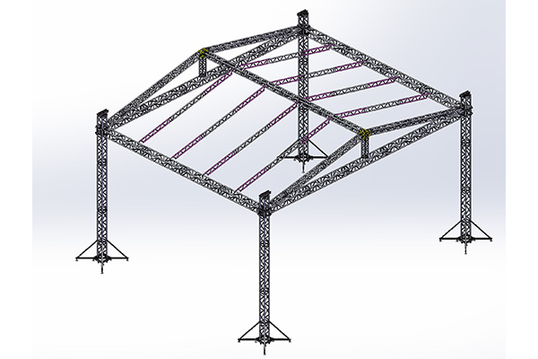 Innovative reorganization of traditional performance truss design in South Africa Traditional Design