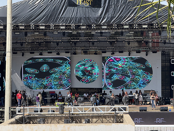 Kenya 2026 Rhema Feast Sgaier Truss Manufacturer of Main Stage Truss On-site effects